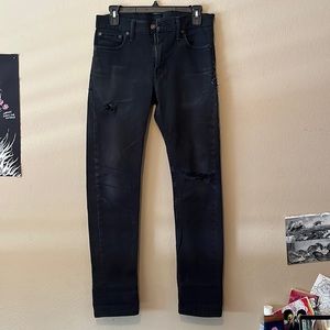 Levi’s 510 skinny black jeans